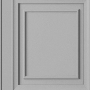 Strieborná vliesová tapeta, 3D efekt obloženia, 119845, Laura Ashley 3