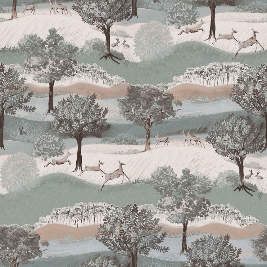 Vliesová tapeta, príroda, stromy, zvieratá, 119858, Laura Ashley 3
