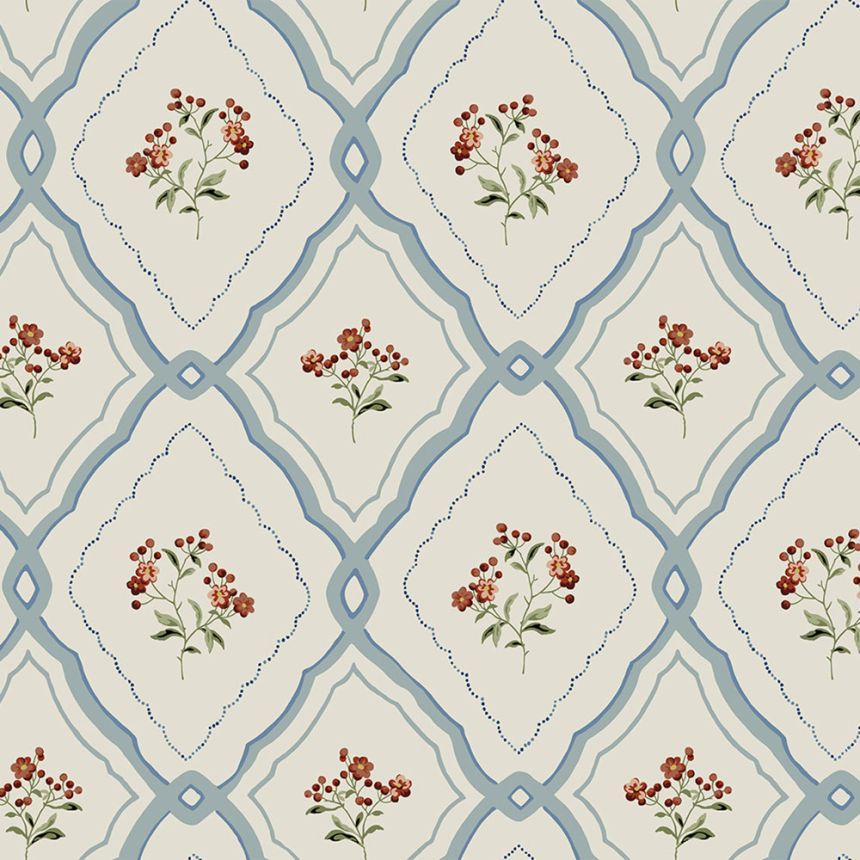 Vliesová kvetinová tapeta na stenu, 121066, Laura Ashley 3