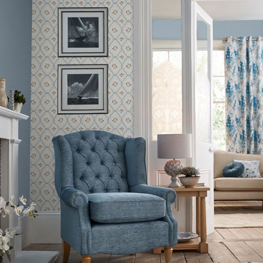 Vliesová kvetinová tapeta na stenu, 121066, Laura Ashley 3