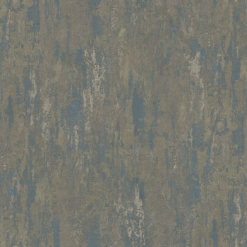 Modro-zlatá vliesová tapeta na stenu, štuk,78629, Makalle II, Limonta