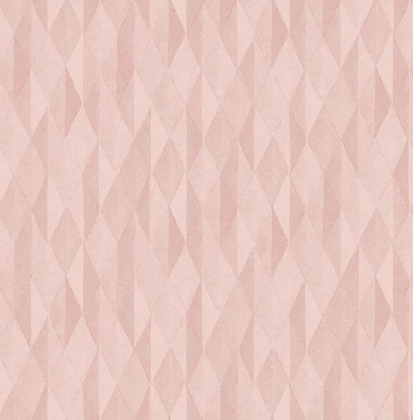 Ružová geometrická vliesová tapeta na stenu, 333542, Festival, Eijffinger