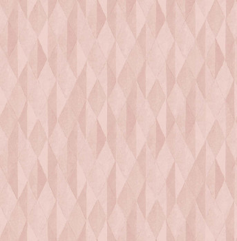 Ružová geometrická vliesová tapeta na stenu, 333542, Festival, Eijffinger