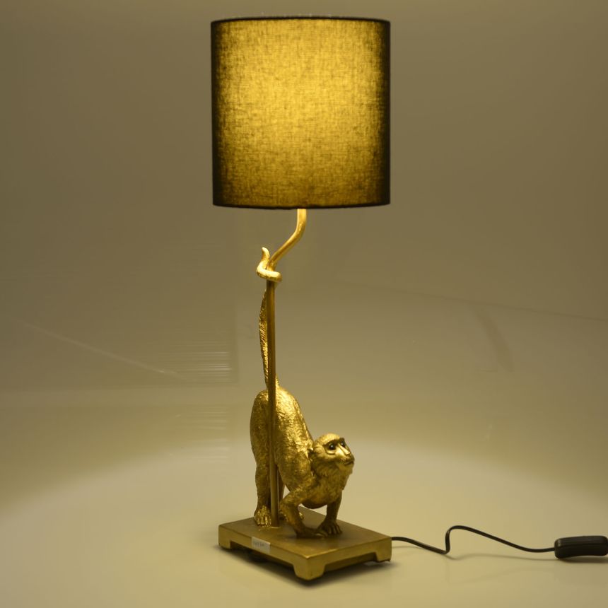 Stolná lampa s opicou, 3-15-784-0003, InArt