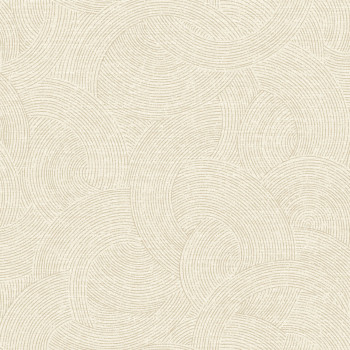 Geometrická vliesová tapeta na stenu, krémová, PH3302, Perfect Harmony, Grandeco