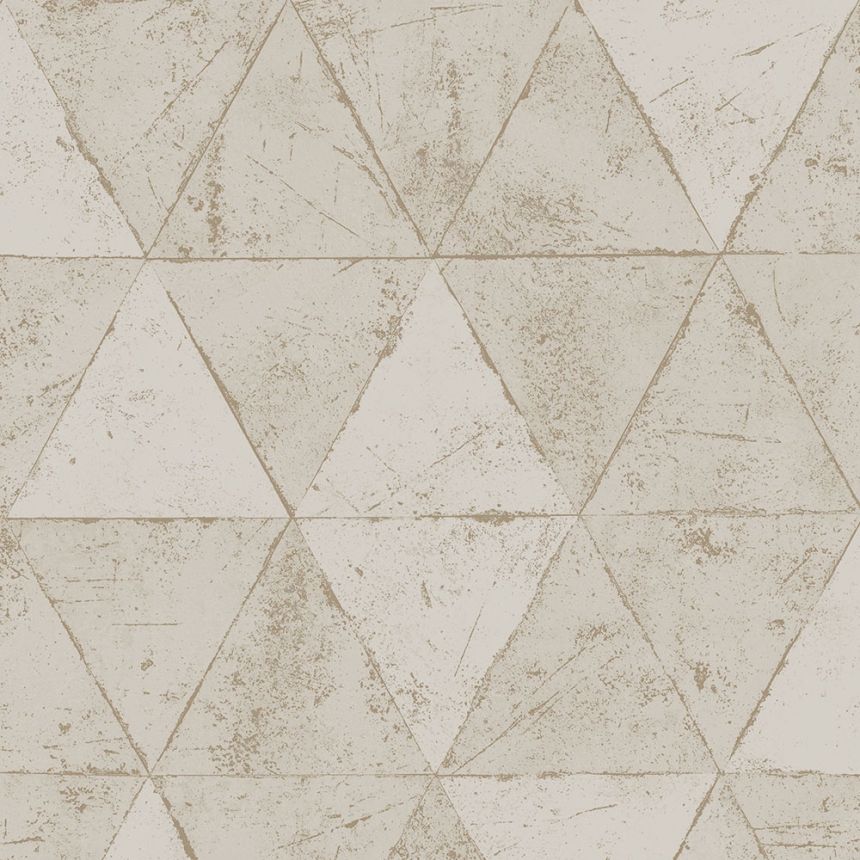 Vliesová tapeta na stenu, geometrický vzor, trojuholníky, IF3103, Vavex 2021
