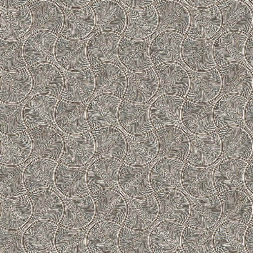 Geometrická tapeta, hnedá, 23201-5, Omega, AdaWall