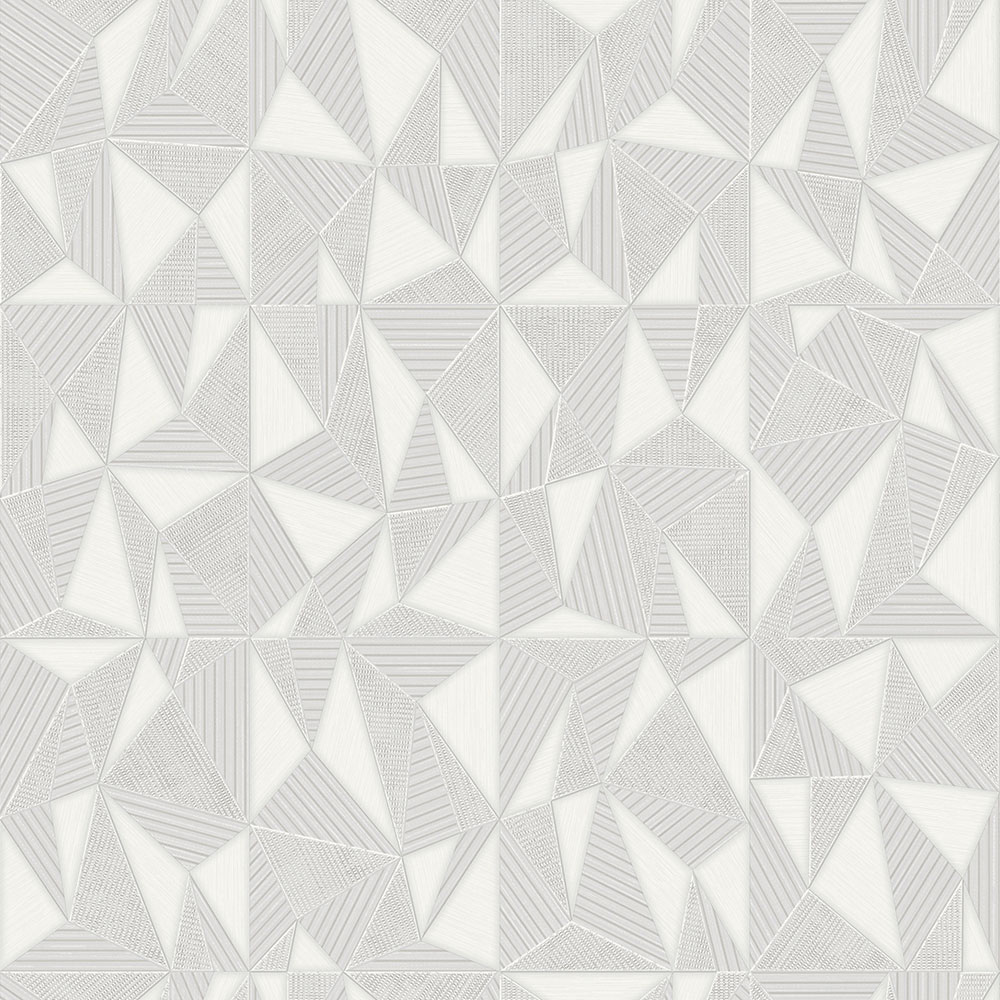Geometrická tapeta, krémovo-sivá, 23204-1, Omega, AdaWall