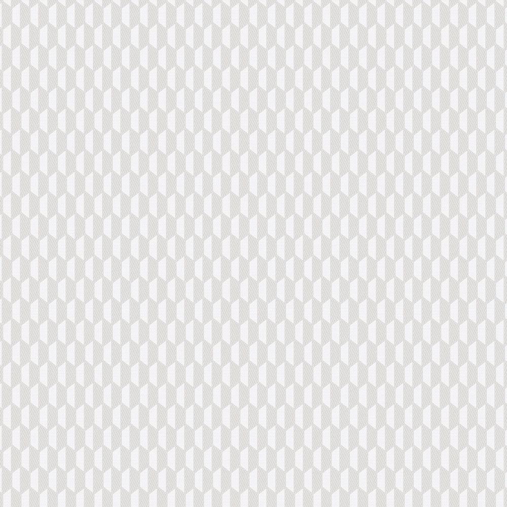Geometrická tapeta, sivo-biela, imitácia látky, 23208-1, Omega, AdaWall