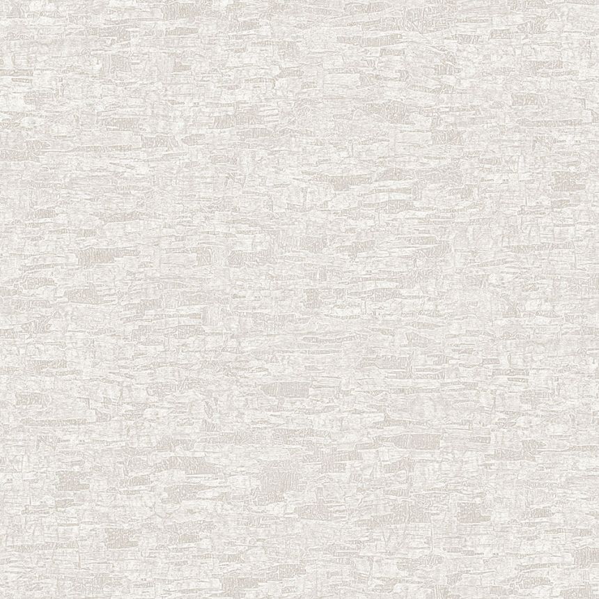 Tapeta, biela, imitácia korku, 23210-1, Omega, AdaWall