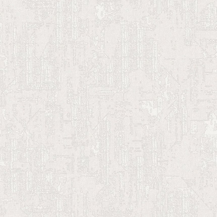 Tapeta, biela, textúra látky, 23212-1, Omega, AdaWall