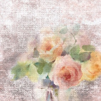 Vliesová obrazová tapeta 5002 Garden Ruže, 260 x 260cm, My Dream, Vavex