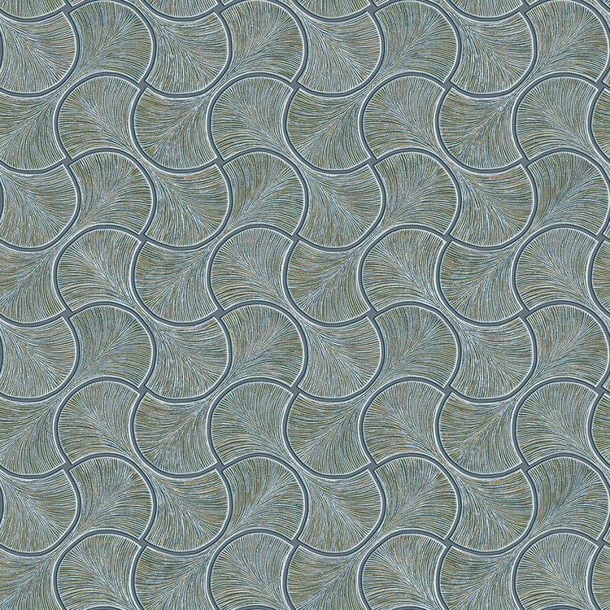 Geometrická tapeta, modro-zelená, 23201-6, Omega, AdaWall