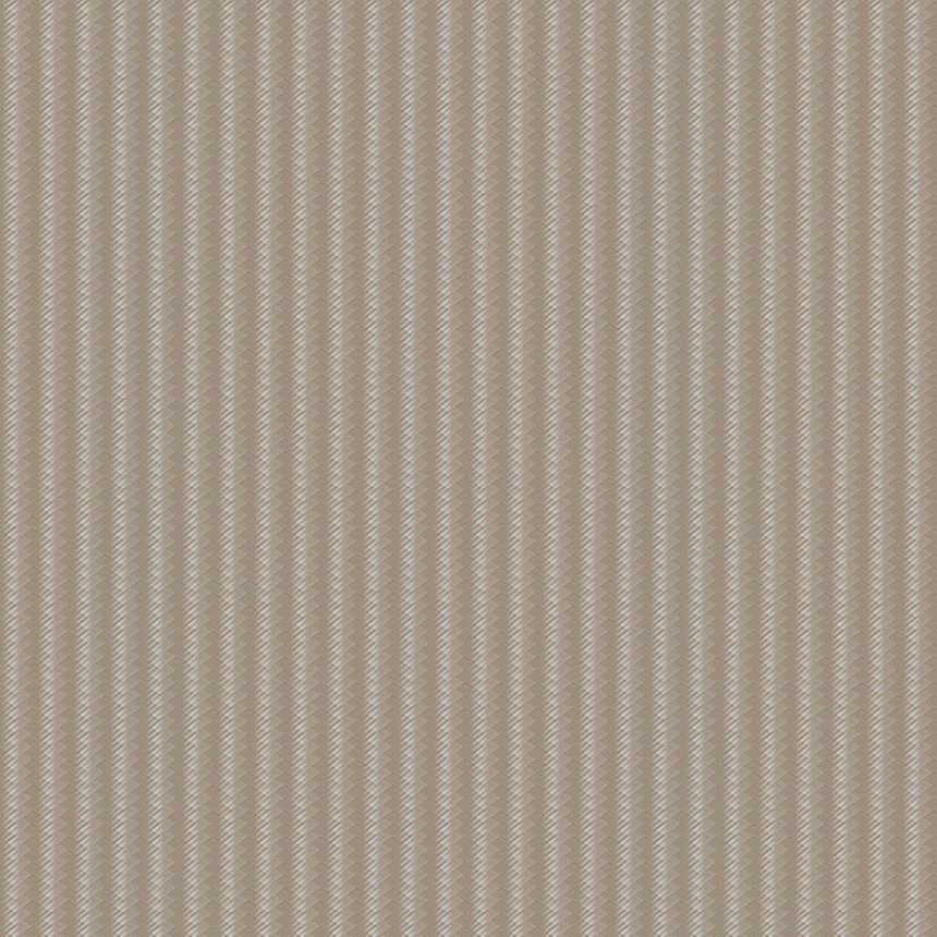 Tapeta, hnedá, imitácia rohože, 23206-6, Omega, AdaWall
