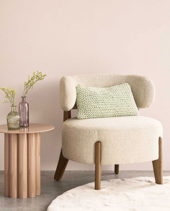 Vliesová tapeta na stenu, fialová, imitácia látky, 340620, Linen Look, Eijffinger