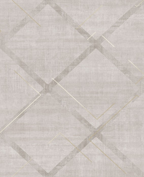 Geometrická vliesová tapeta na stenu, sivo-béžová, 124122, Element, Graham Brown Premium