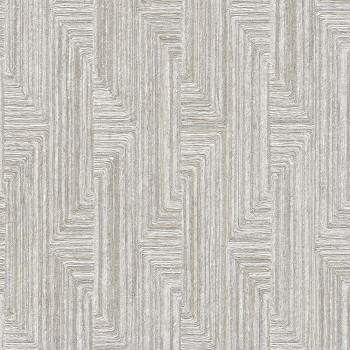 Geometrická vliesová tapeta na stenu, sivá, SA524013, Santa Fe, Design ID