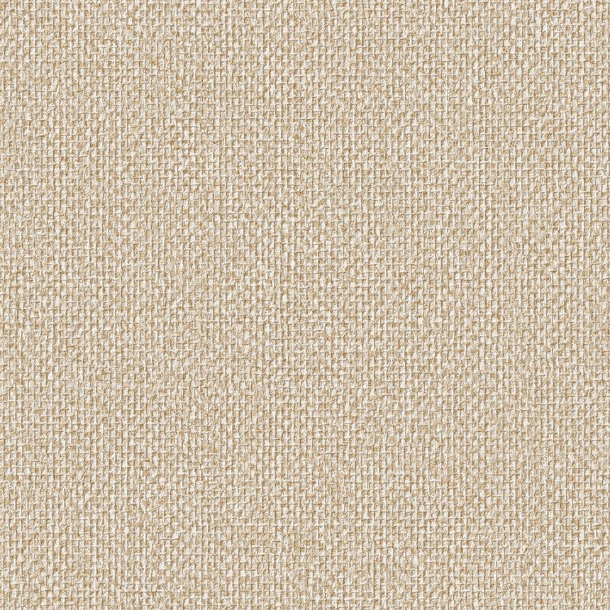 Vliesová tapeta na stenu, hnedo-béžová, látková textúra, SA524094, Santa Fe, Design ID