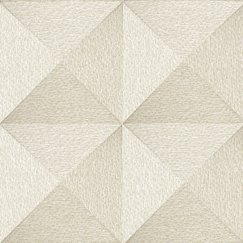 Geometrická vliesová tapeta na stenu, krémovo-béžová, SA524101, Santa Fe, Design ID