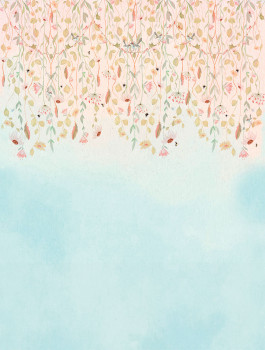 Vliesová obrazová tapeta na stenu, kvety, CW6124-1, Cute Walls, Decoprint