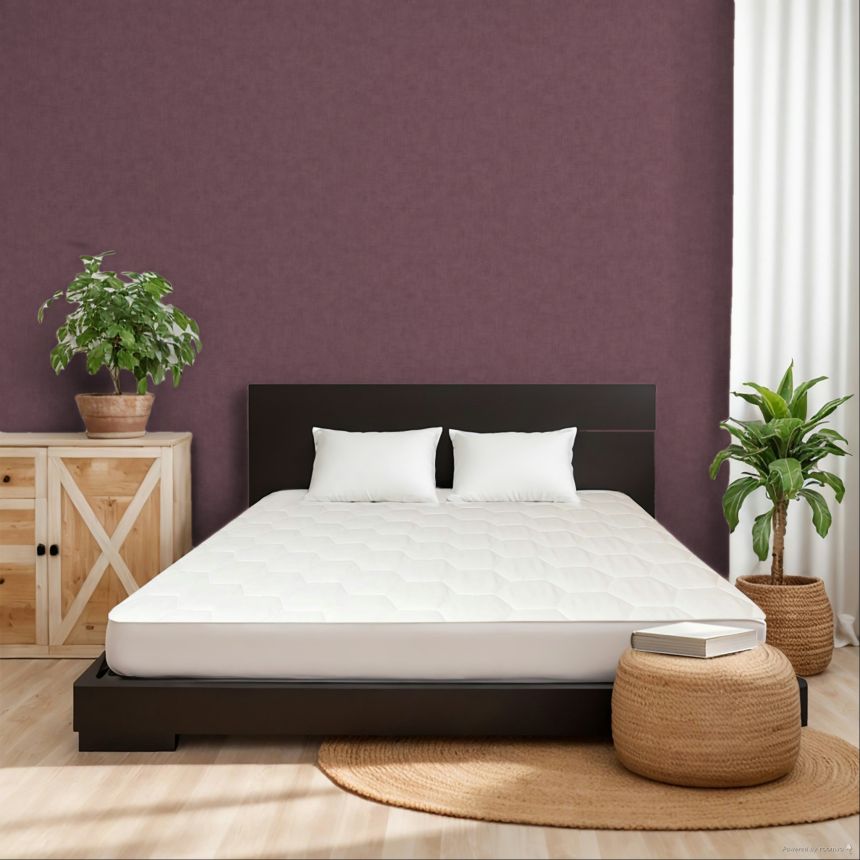 Vliesová tapeta na stenu, vínová, imitácia látky, FW1027, Feature Walls,  Decoprint