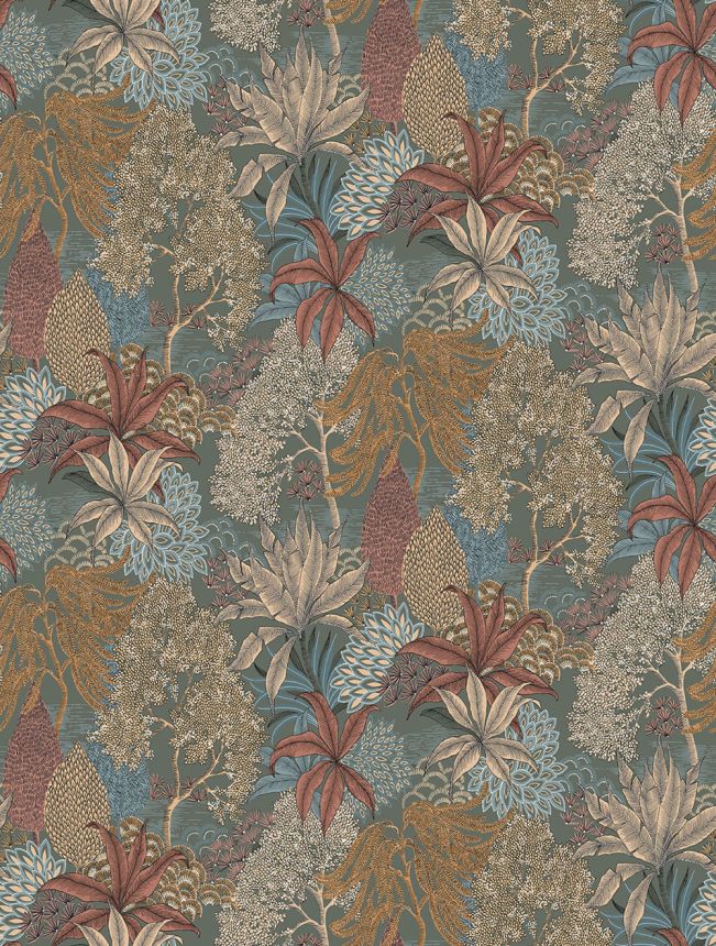 Vliesová obrazová tapeta na stenu, listy, FW4003-3, Feature Walls, Decoprint