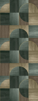 Grafická vliesová obrazová tapeta na stenu, zelená, FW4012-2, Feature Walls, Decoprint