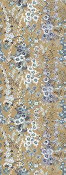 Vliesová obrazová tapeta na stenu, hnedá, kvety, FW4025-13, Feature Walls, Decoprint