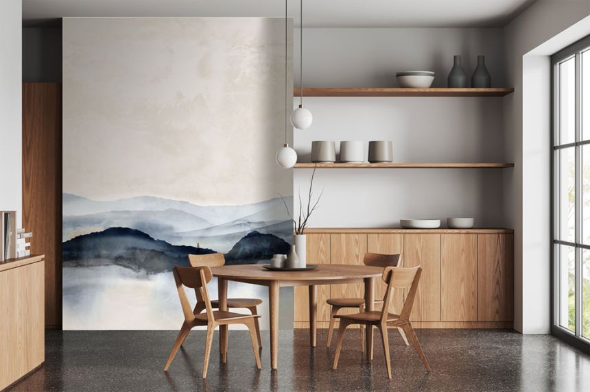 Vliesová obrazová tapeta na stenu, modrá, horizont, FW4063-2, Feature Walls, Decoprint