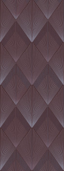 Geometrická vliesová obrazová tapeta na stenu, vínová, FW4035-2, Feature Walls, Decoprint