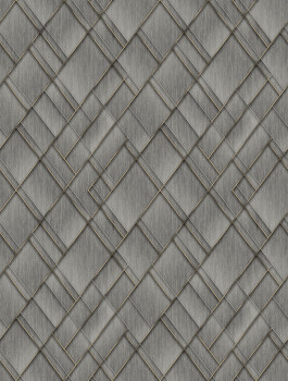 Geometrická vliesová obrazová tapeta na stenu, sivá, FW4037-1, Feature Walls, Decoprint