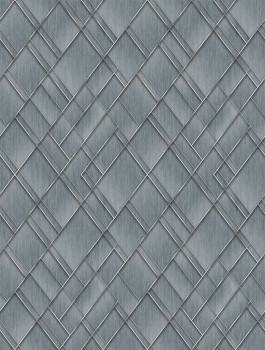 Geometrická vliesová obrazová tapeta na stenu, modrá, FW4037-2, Feature Walls, Decoprint