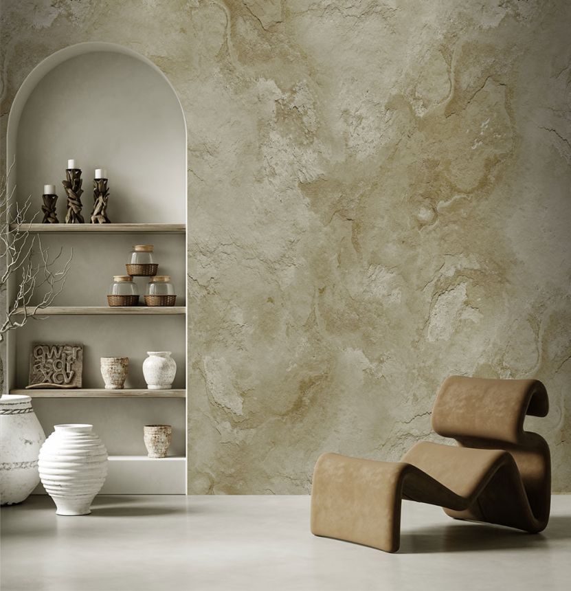 Vliesová obrazová tapeta na stenu, sivo-béžová, betón, FW4047-7, Feature Walls, Decoprint