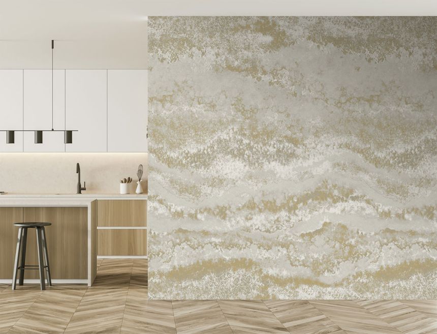 Vliesová obrazová tapeta na stenu, sivo-béžová, kameň, FW4049-2, Feature Walls, Decoprint