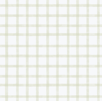 Geometrická vliesová tapeta na stenu, zelená, káro, 290-4, Enzo,  ICH Wallcoverings