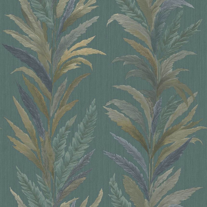 Tapeta, zelená, listy, 35905, Ornamenta, Parato by Cristiana Masi