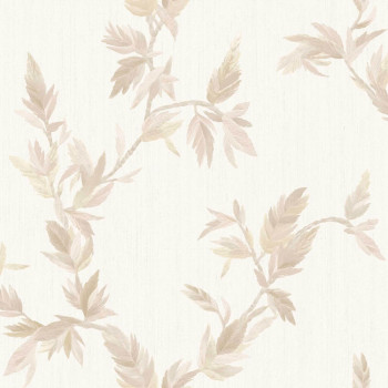 Tapeta, krémová, listy, 35910, Ornamenta, Parato by Cristiana Masi