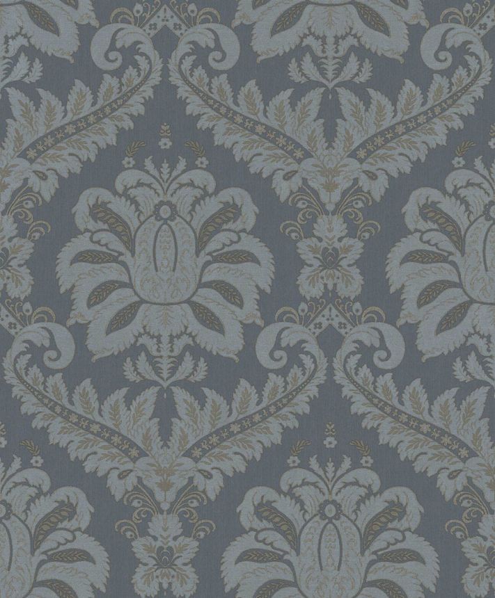 Tapeta, modrá, zámecká, 35926, Ornamenta, Parato by Cristiana Masi