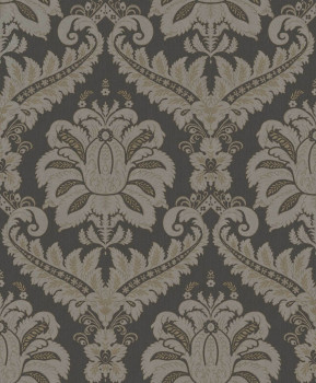 Tapeta, čierno-sivá, zámecká, 35929, Ornamenta, Parato by Cristiana Masi