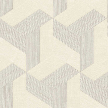 Vliesová tapeta na stenu, geometrická, sivo-béžová, 27501, Sintesi, Cristiana Masi by Parato