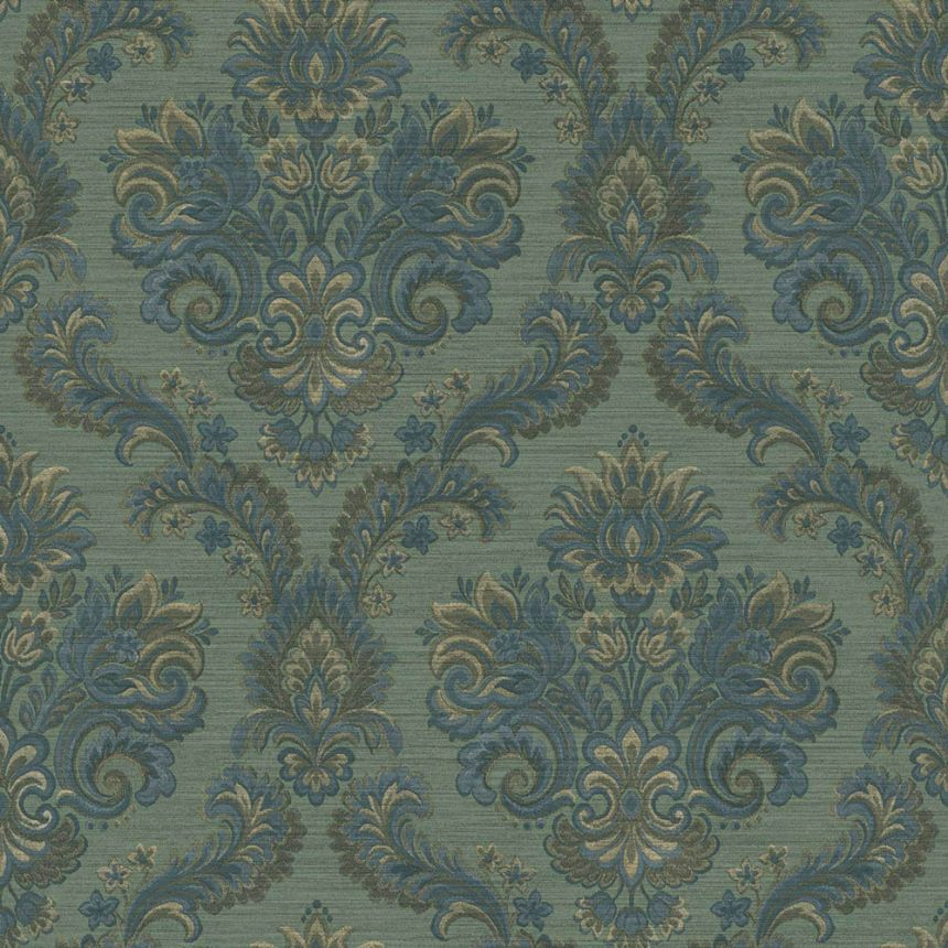 Tapeta, zelená, zámecká, 35945, Ornamenta, Parato by Cristiana Masi