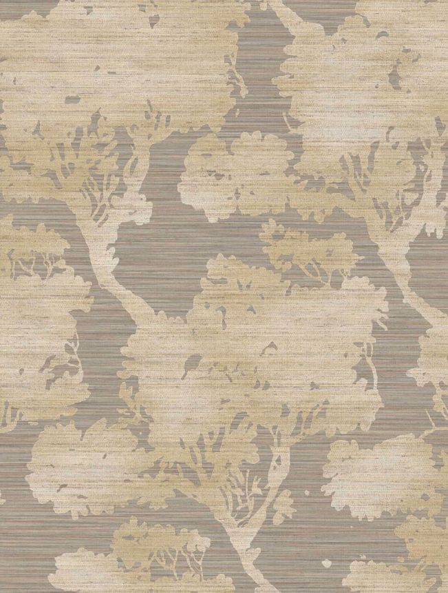 Tapeta, sivo-béžová, stromy, 35957, Ornamenta, Parato by Cristiana Masi