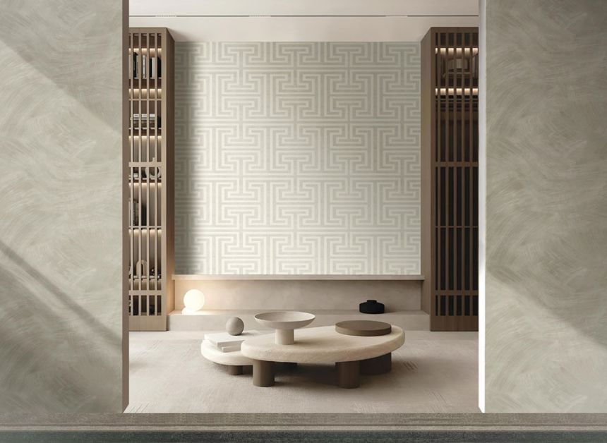 Vliesová tapeta na stenu, geometrická, krémová, 27510, Sintesi, Cristiana Masi by Parato