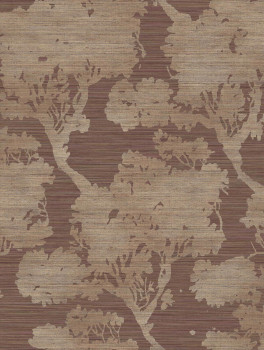 Tapeta, hnedo-fialová, stromy, 35958, Ornamenta, Parato by Cristiana Masi