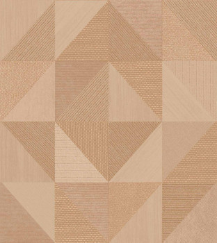 Geometrická tapeta, hnedá, 32414, Vitalis, Parato by Cristiana Masi
