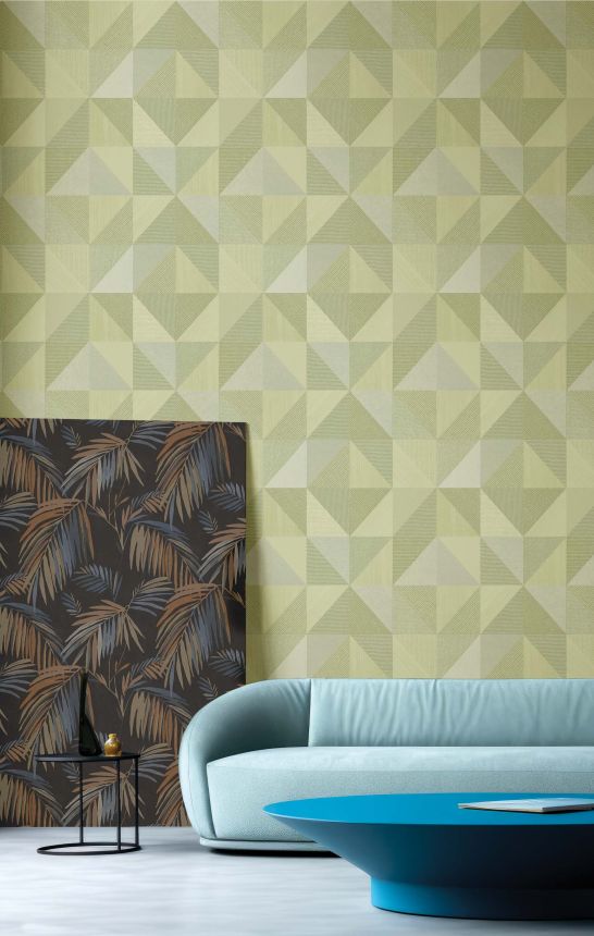 Geometrická tapeta, zelená, 32415, Vitalis, Parato by Cristiana Masi