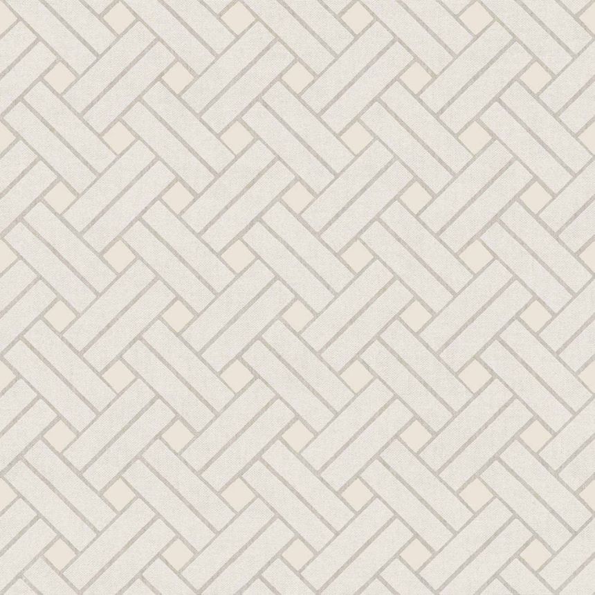 Geometrická tapeta, sivo-krémová, 32420, Vitalis, Parato by Cristiana Masi