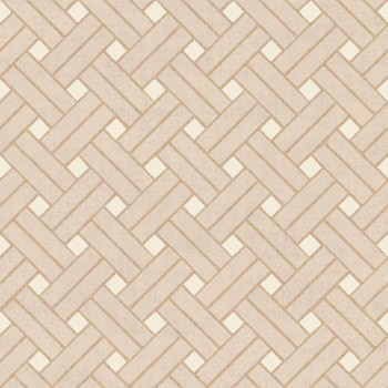 Geometrická tapeta, hnedo-béžová, 32423, Vitalis, Parato by Cristiana Masi