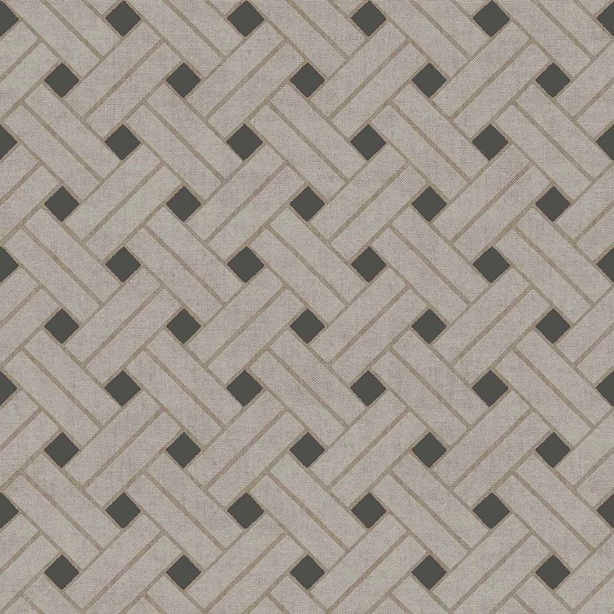 Geometrická tapeta, sivo-čierna, 32429, Vitalis, Parato by Cristiana Masi