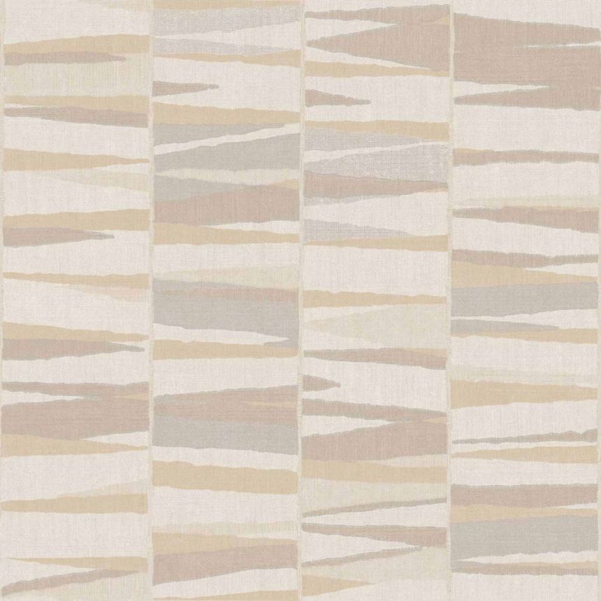 Geometrická tapeta, béžovo-sivá, 32443, Vitalis, Parato by Cristiana Masi